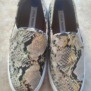 Steve Madden Snake Skin Shoes